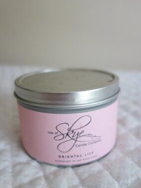Unused / New Scotland ISLE OF SKYE CANDLE COMPANY Oriental Lilly 39 hour